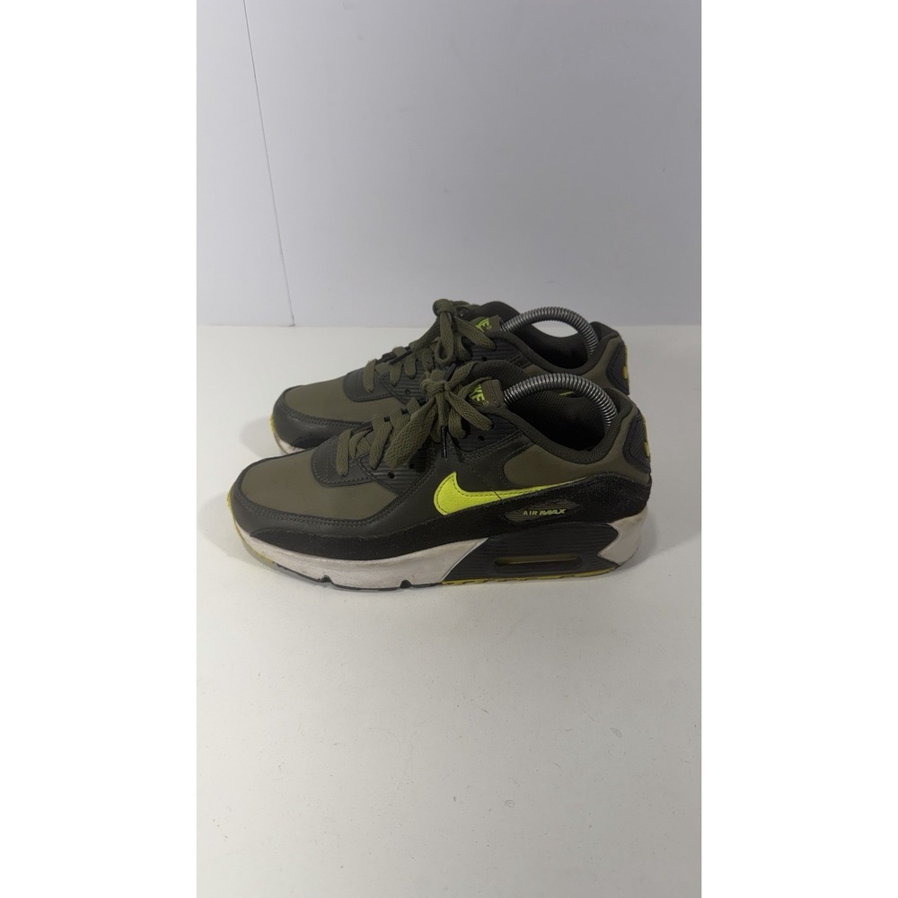 Nike Air Max Boys' Sneakers Sz 6Y Green Black Yellow DV3607-200 US